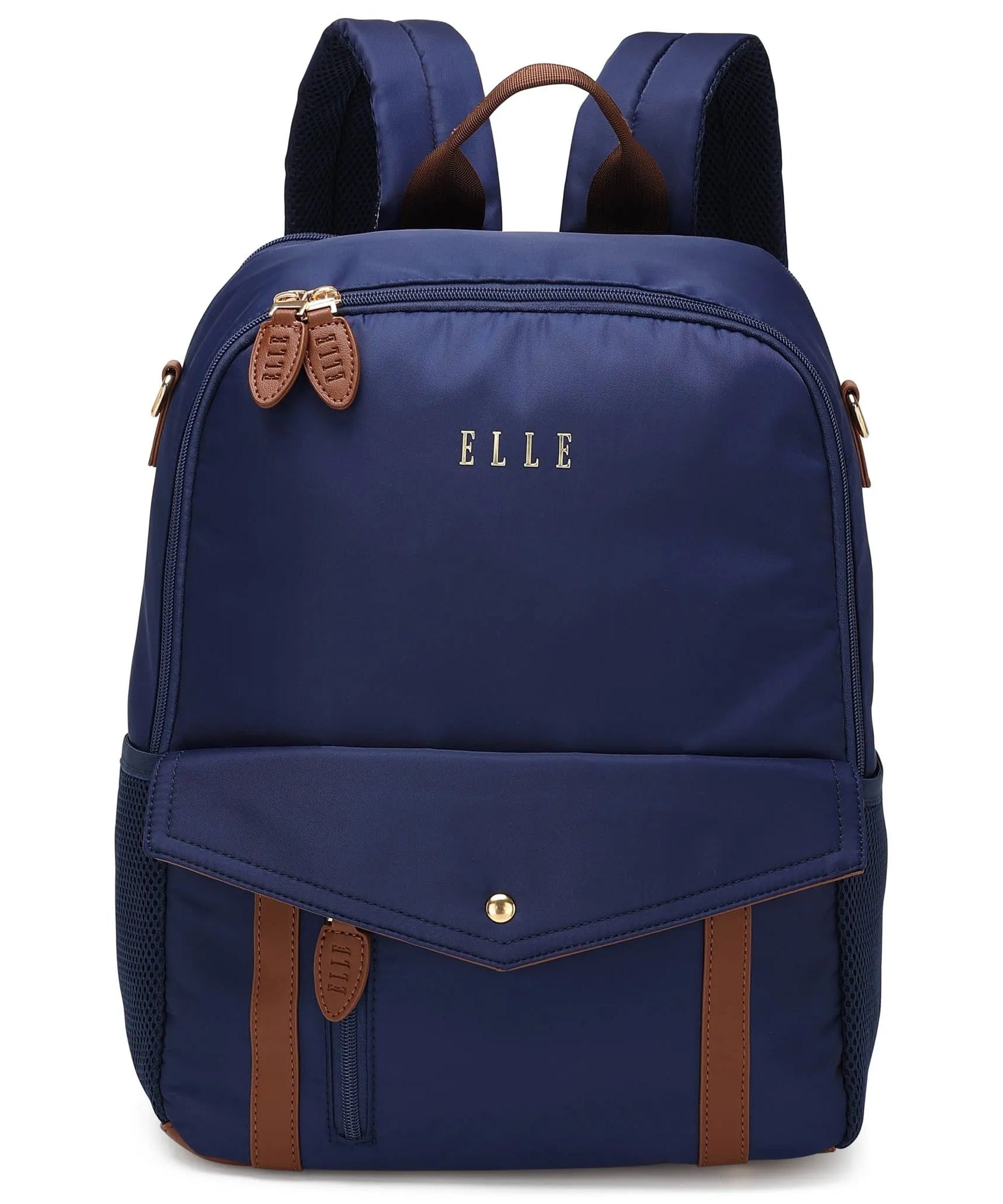 Luxe Journey 18L Rucksack aus Twill und veganem Leder