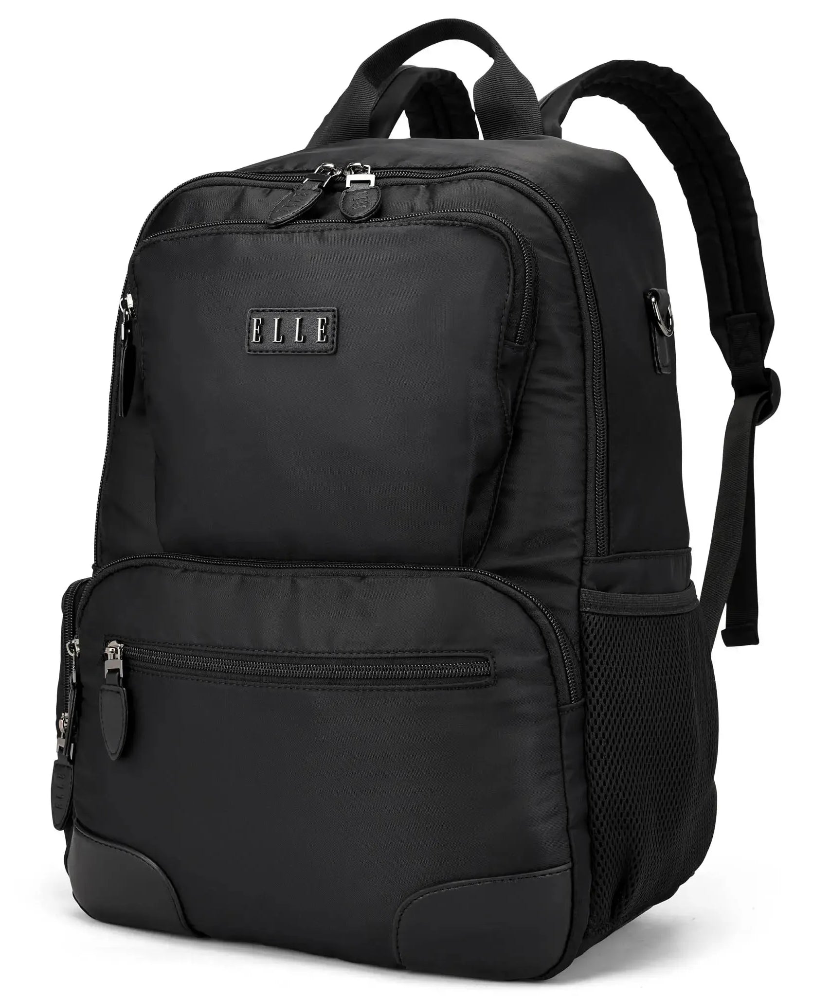 Voyage 20L Rucksack aus Twill und veganem Leder