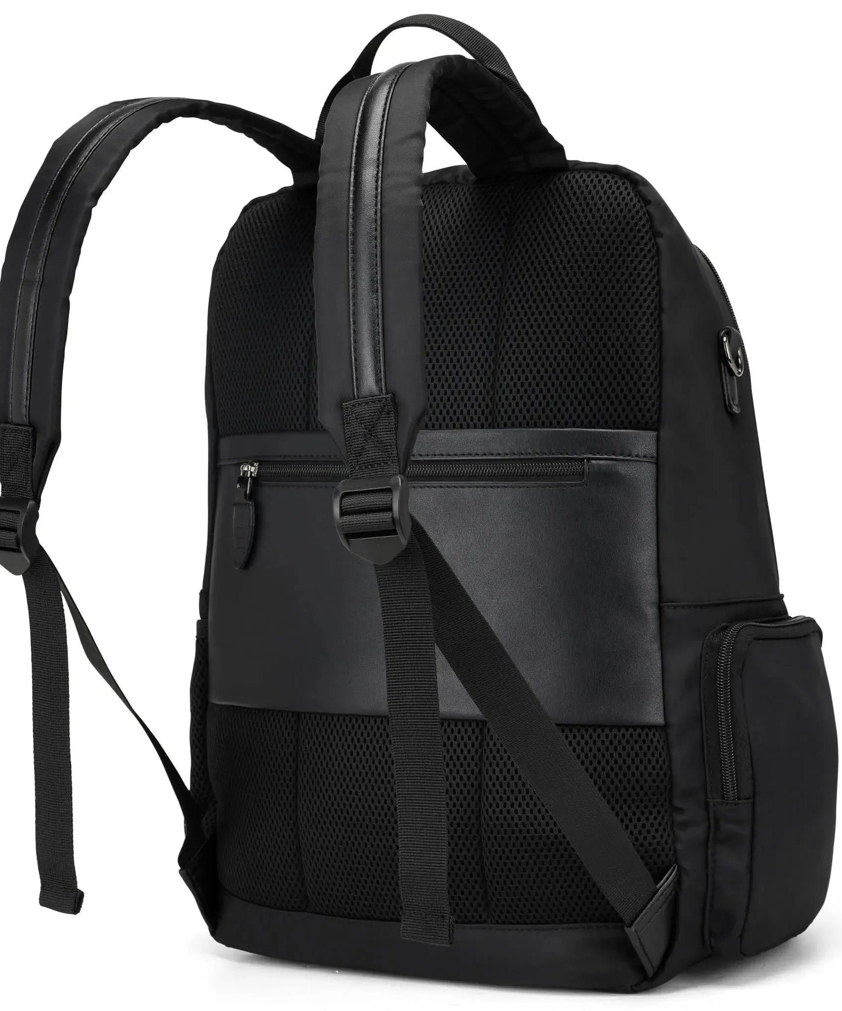 Voyage 20L Rucksack aus Twill und veganem Leder