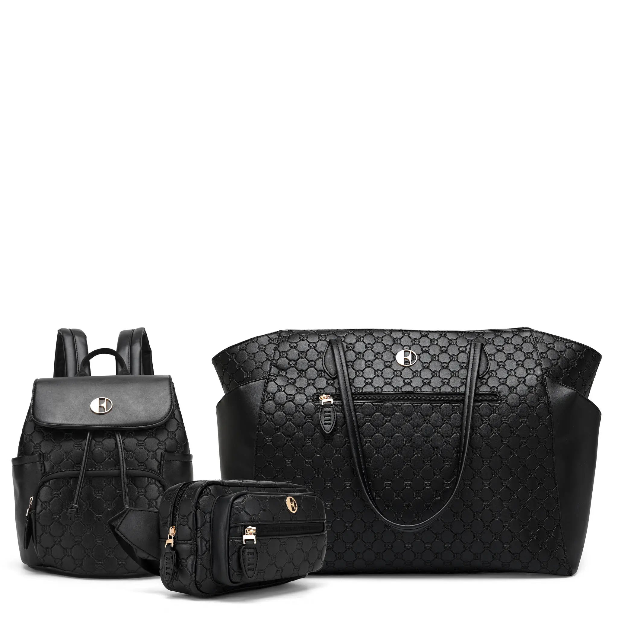 Compass 3-teiliges Weekender-, Rucksack- und Crossbody-Set