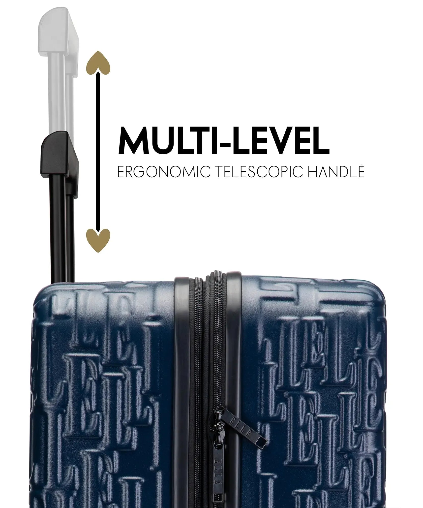 Wayfarer dreiteiliges erweiterbares Monogramm-Gepäckset