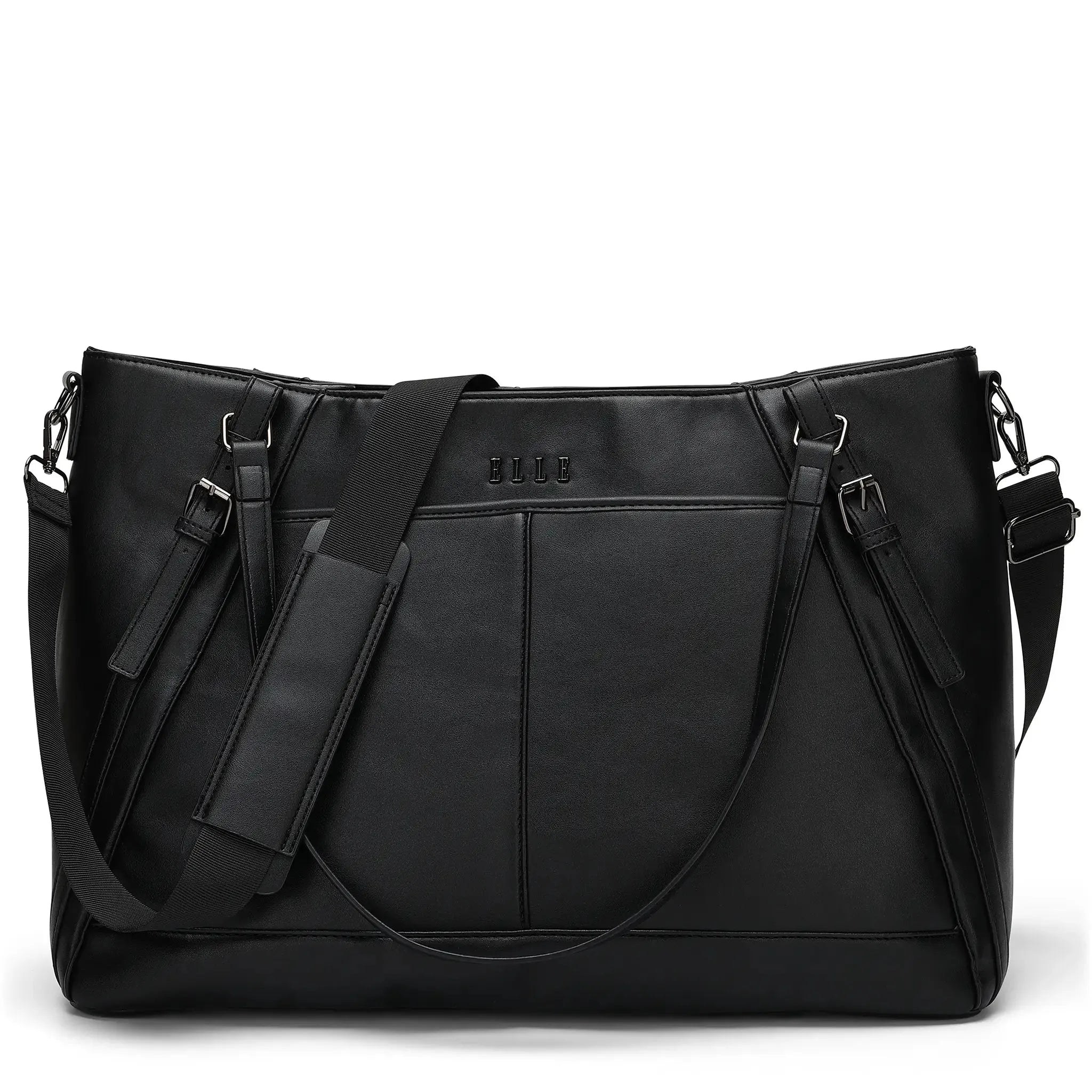 Freizeit Luxus 33L Weekender-Tasche aus veganem Leder