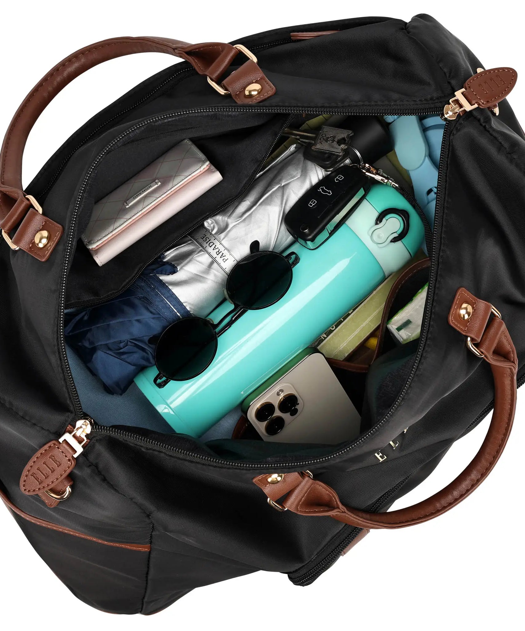 Luxe Journey Erweiterbares 5-teiliges Retro-Gepäckset