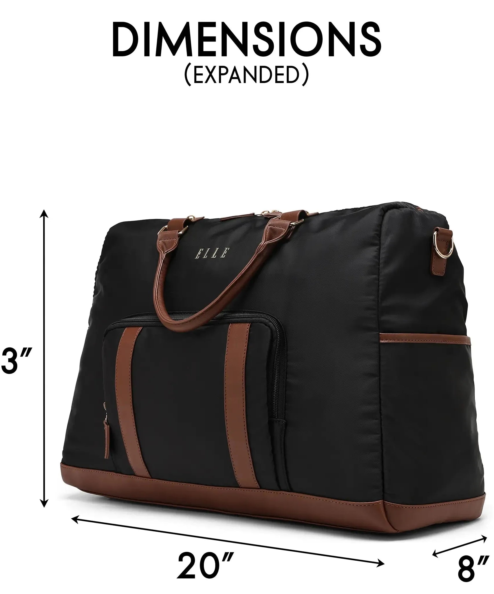 Luxe Journey 2-teiliges Weekender- und Rucksack-Set