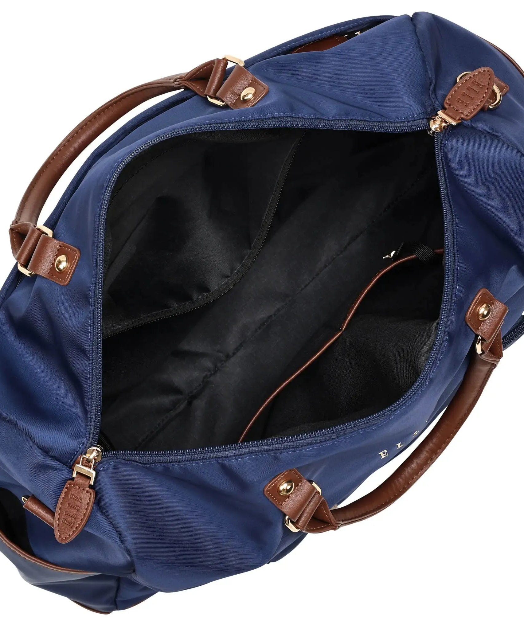 Luxe Journey 30L Reisetasche aus Twill und veganem Leder