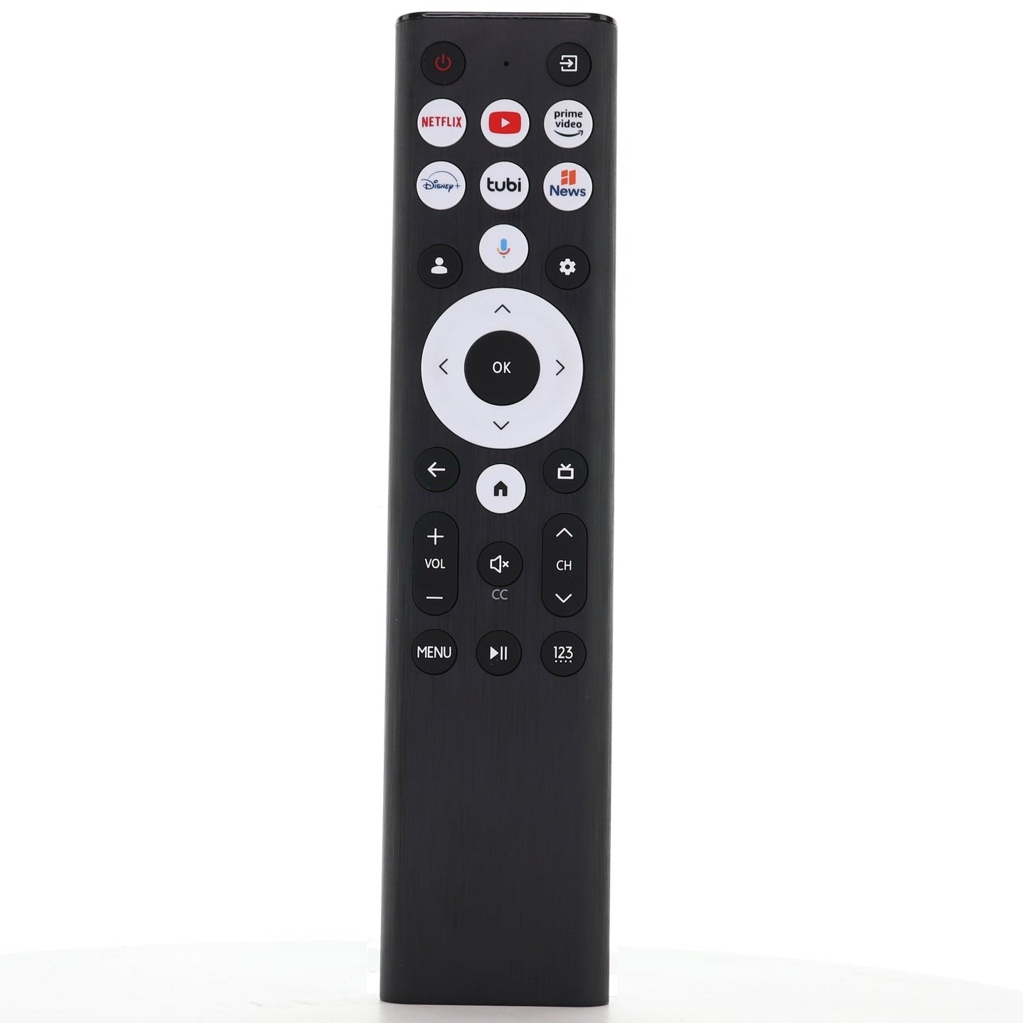 Substitute for Hisense ERF6G80H / ERF6A80 Google Voice TV Remote Control | A7, U8 Series [ERF6B80HL]