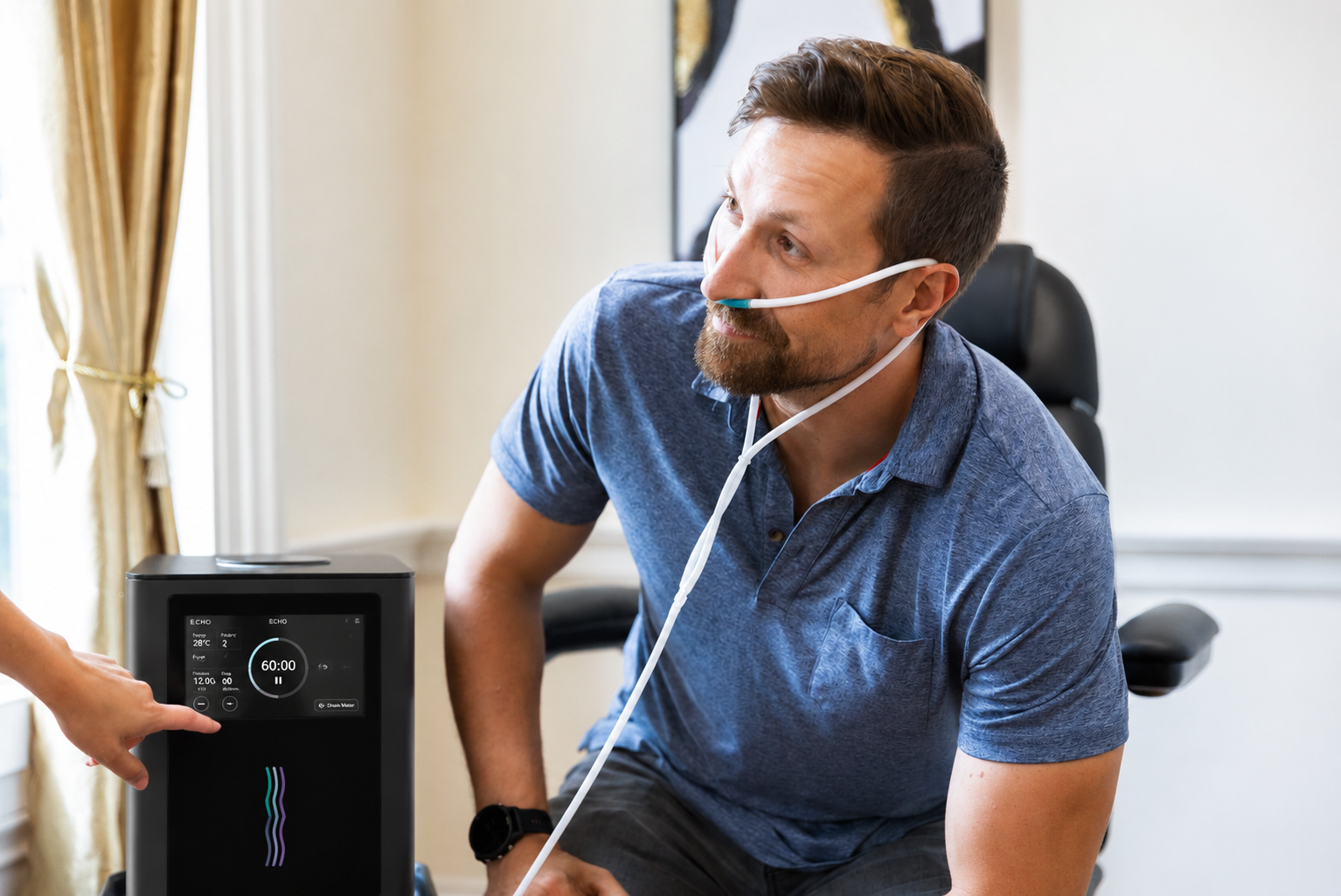 ECHO Refresh Hydrogen Inhalation Machine
