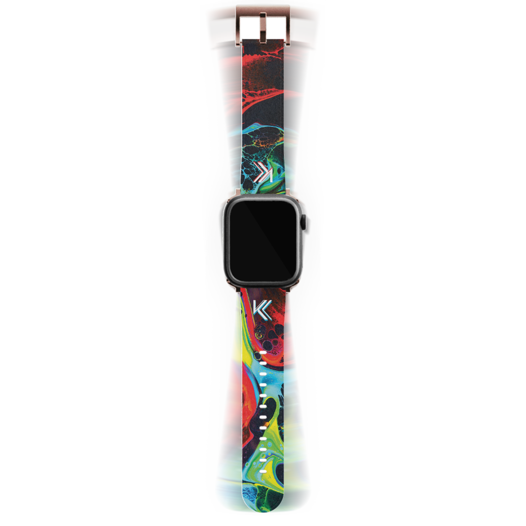 Electric Splash Watch Band