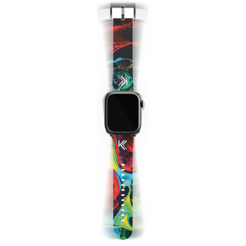 Electric Splash Watch Band