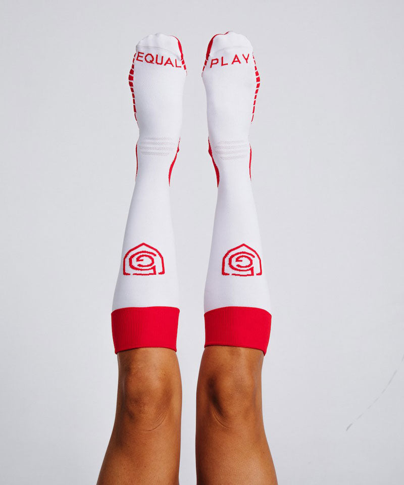 Equal Play Damen-Fußballstrümpfe über die Wade (OTC)