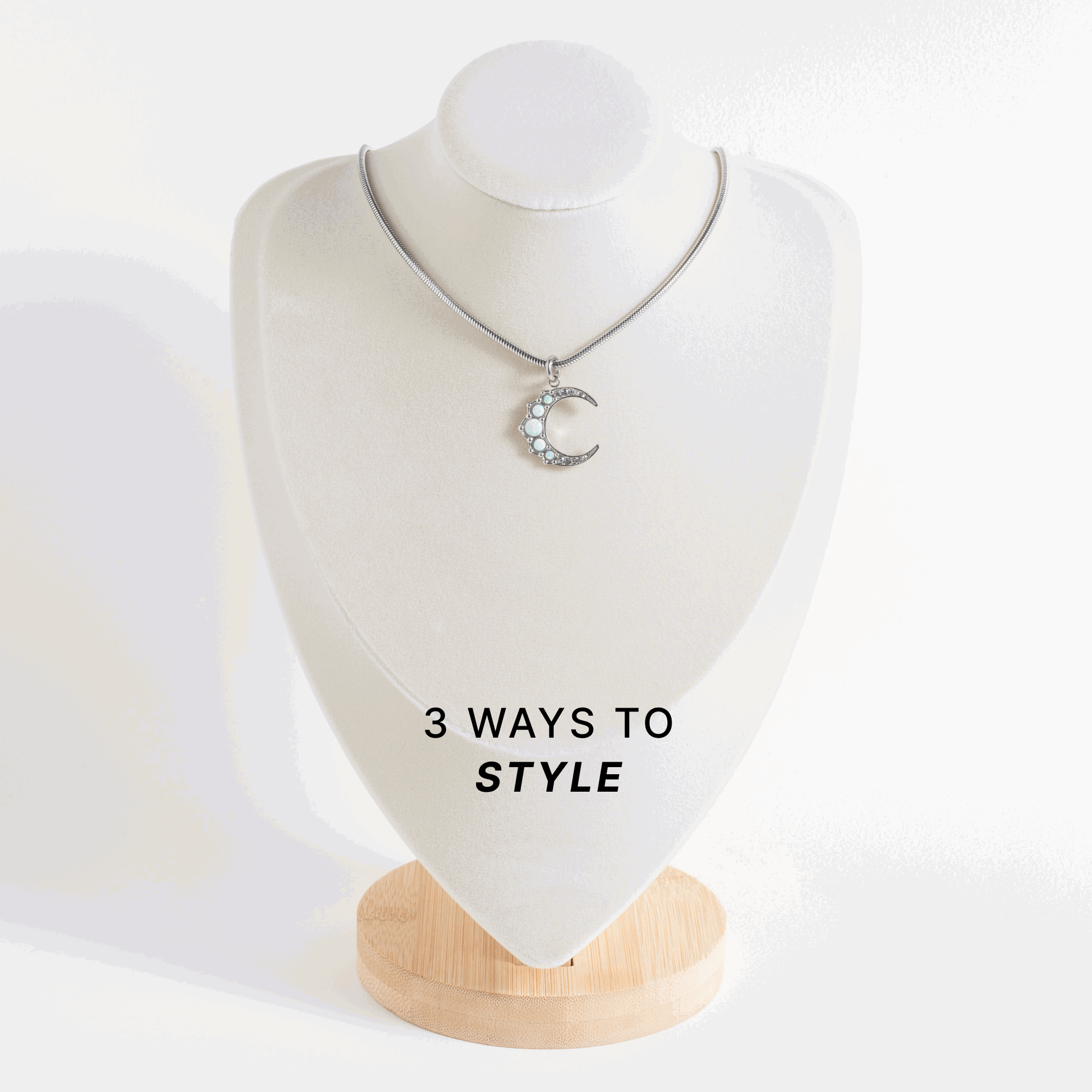 Interchangeable Two-Tone Compass Charm