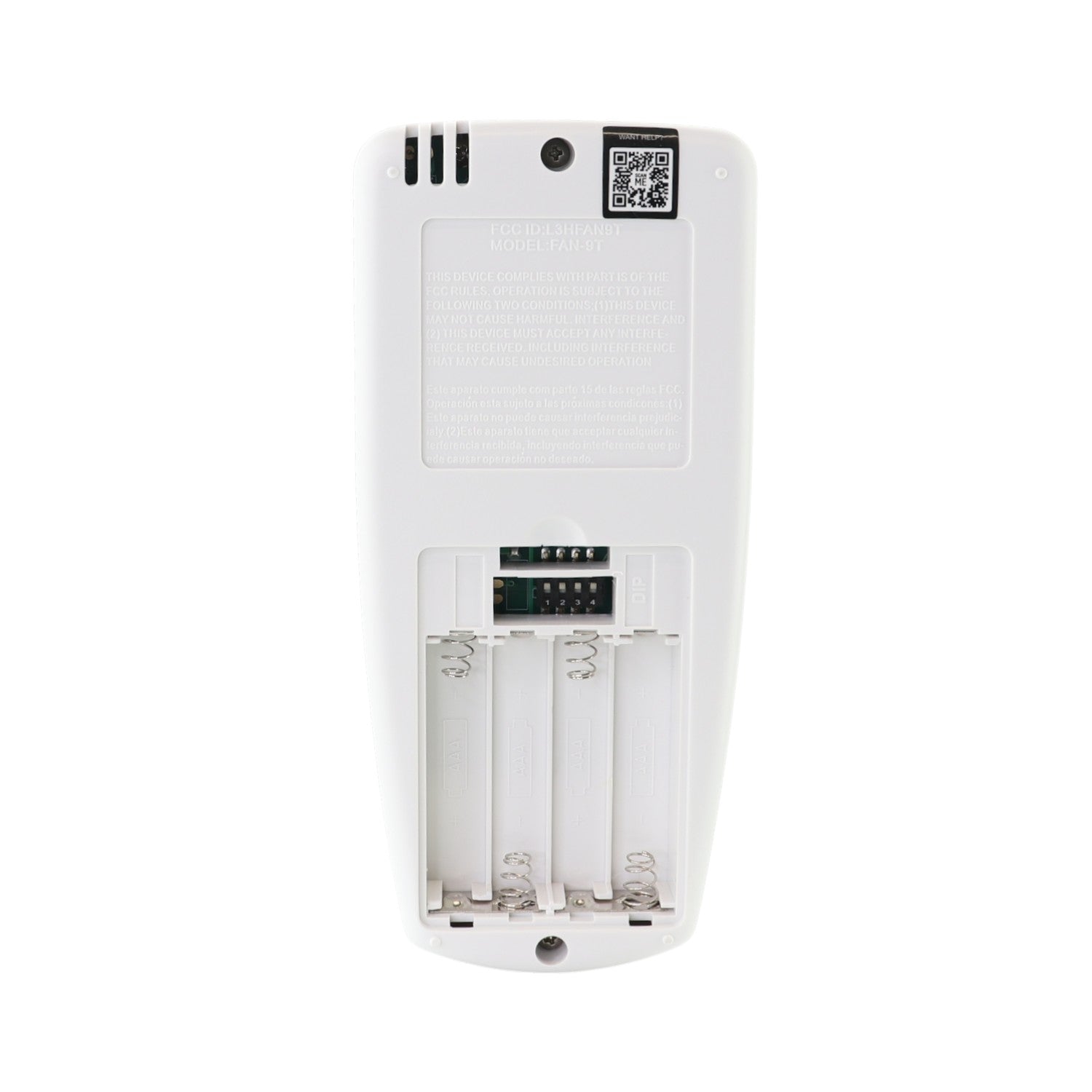 Anderic FAN9TR Replacement Thermostatic Ceiling Fan Remote Control with Reverse Key for Hampton Bay | L3HFAN9T, FAN-9T