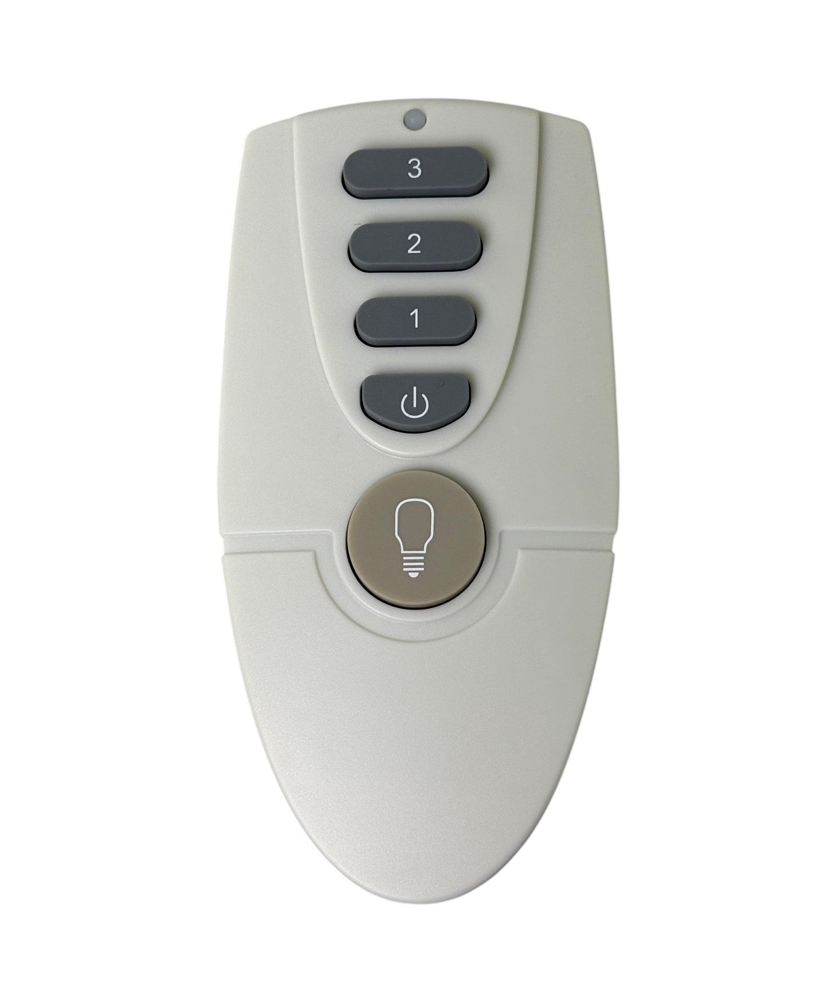 Anderic FAN51TW Ceiling Fan Remote Control for Hampton Bay and others| L3HFAN51T | 303.9 MHz | FAN-51T | White