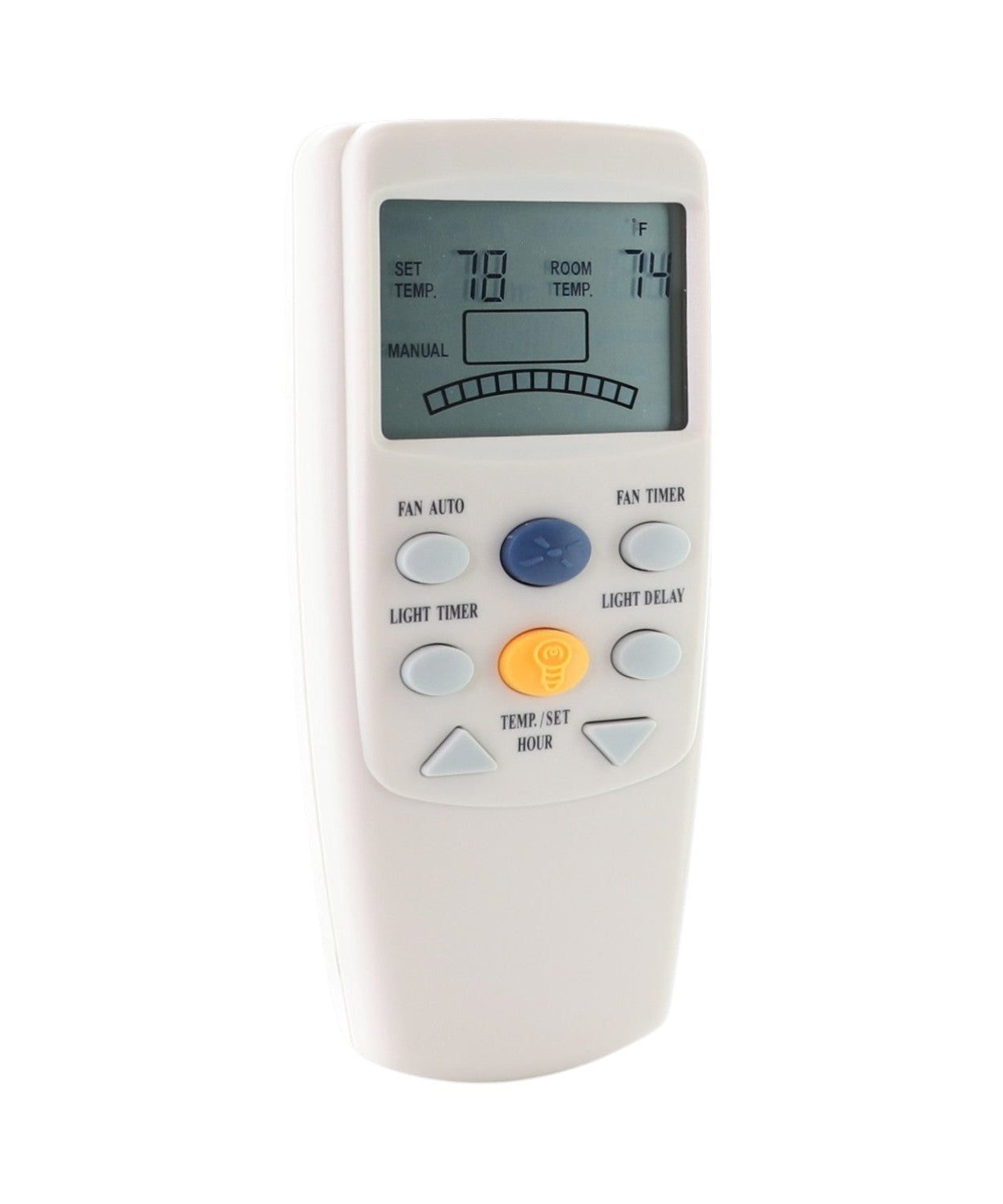 Anderic FAN9T Replacement Thermostatic Ceiling Fan Remote Control with Fan Timer Key | L3HFAN9T, FAN-9T