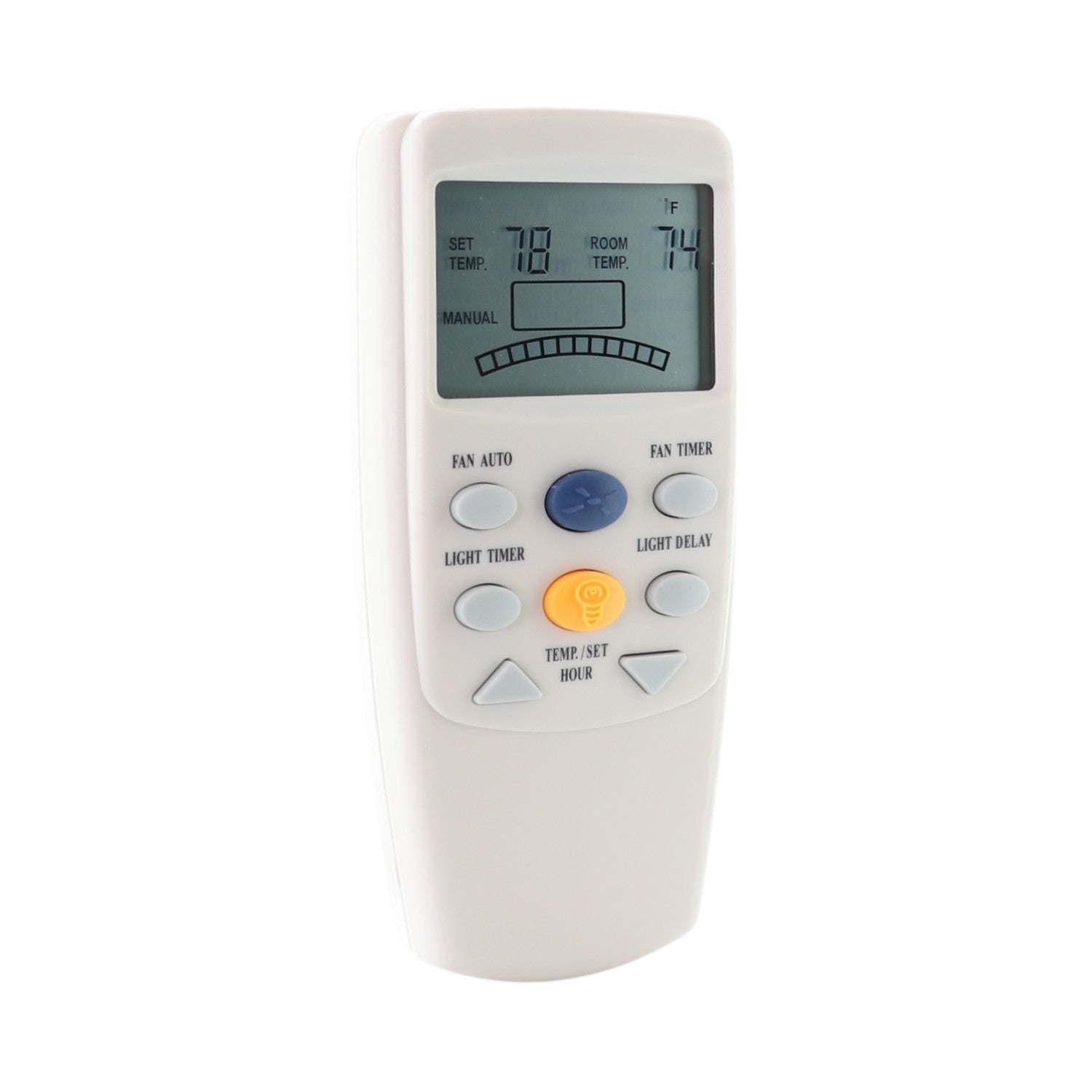 Anderic FAN9T Replacement Thermostatic Ceiling Fan Remote Control with Fan Timer Key | L3HFAN9T, FAN-9T