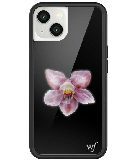 Orchid | Black iPhone Case