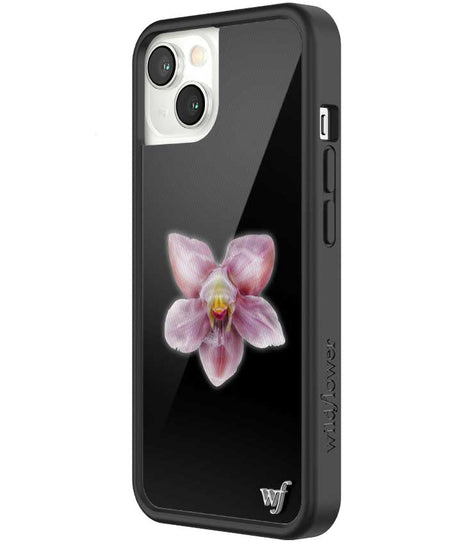 Orchid | Black iPhone Case