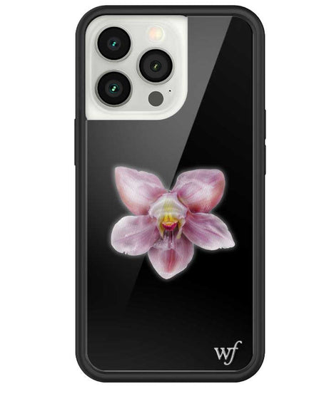 Orchid | Black iPhone Case