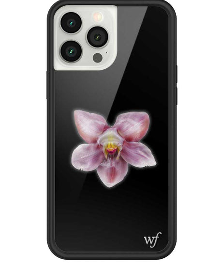 Orchid | Black iPhone Case
