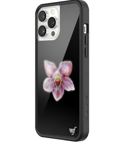 Orchid | Black iPhone Case