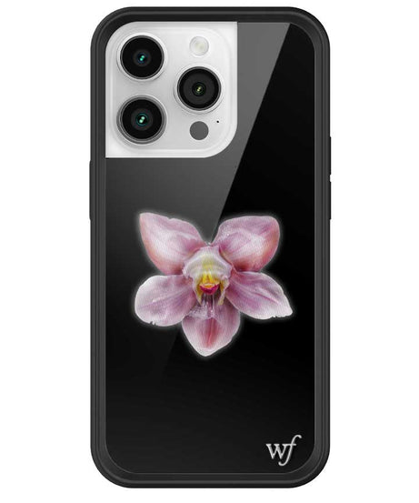 Orchid | Black iPhone Case
