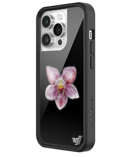 Orchid | Black iPhone Case