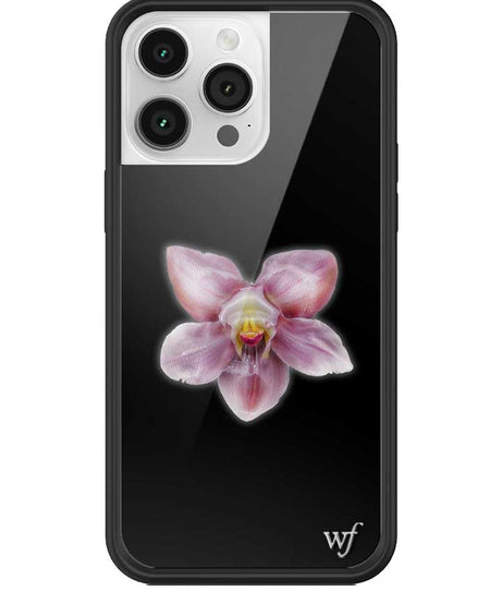 Orchid | Black iPhone Case
