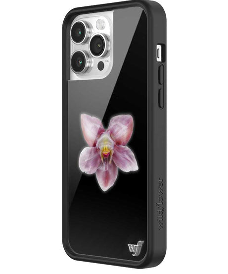 Orchid | Black iPhone Case