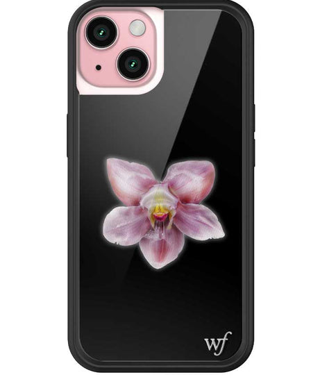 Orchid | Black iPhone Case
