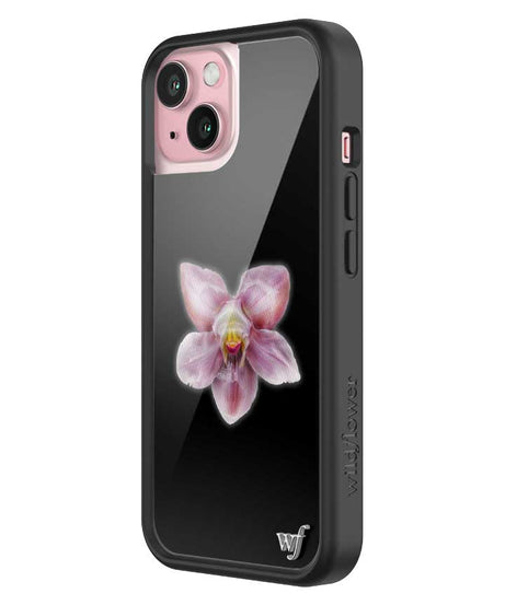 Orchid | Black iPhone Case