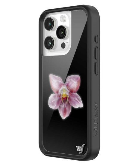 Orchid | Black iPhone Case