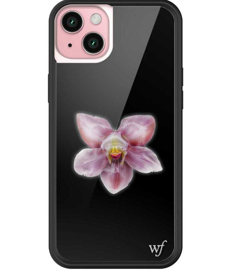 Orchid | Black iPhone Case