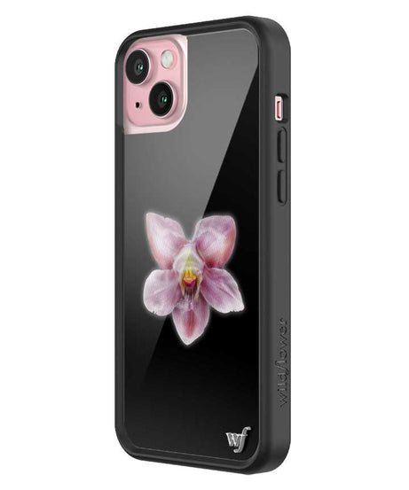 Orchid | Black iPhone Case