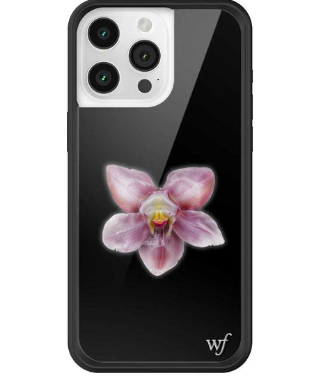 Orchid | Black iPhone Case