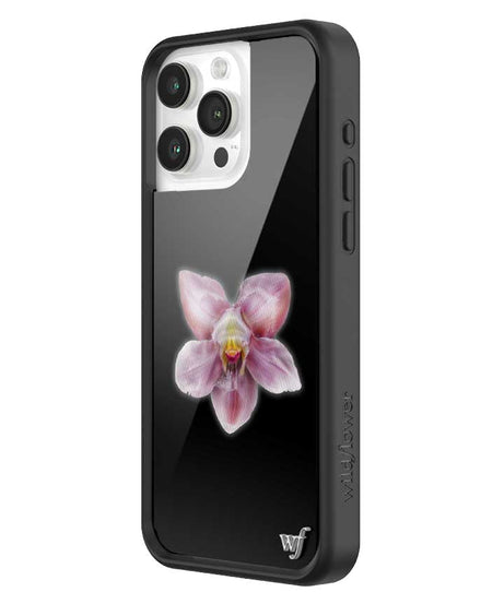 Orchid | Black iPhone Case