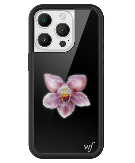 Orchid | Black iPhone Case