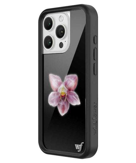 Orchid | Black iPhone Case