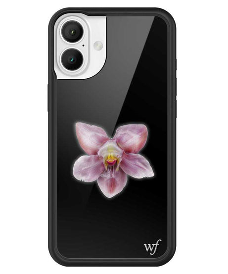Orchid | Black iPhone Case
