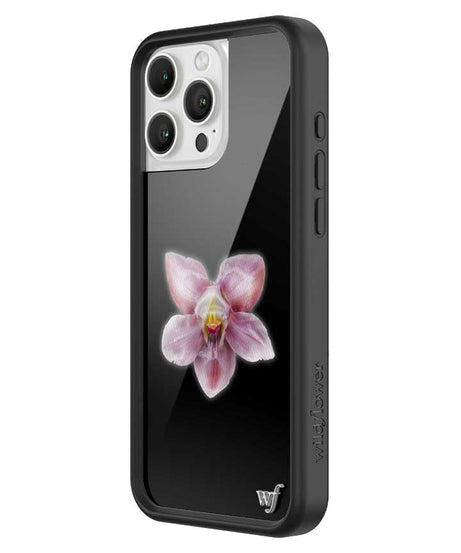 Orchid | Black iPhone Case