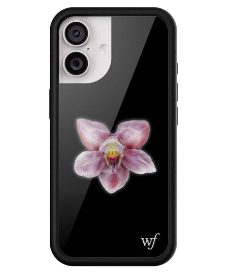 Orchid | Black iPhone Case