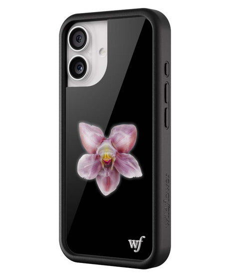 Orchid | Black iPhone Case