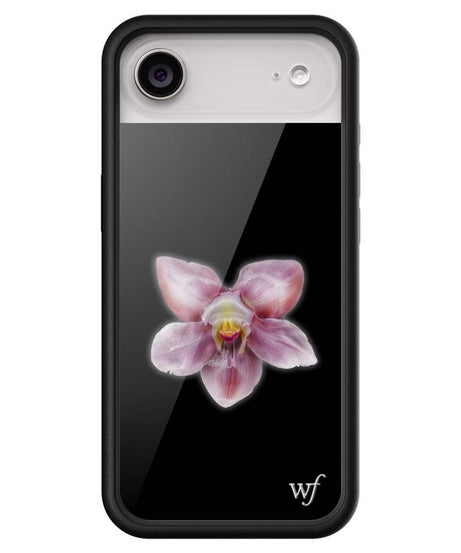Orchid | Black iPhone Case
