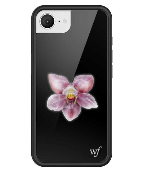 Orchid | Black iPhone Case