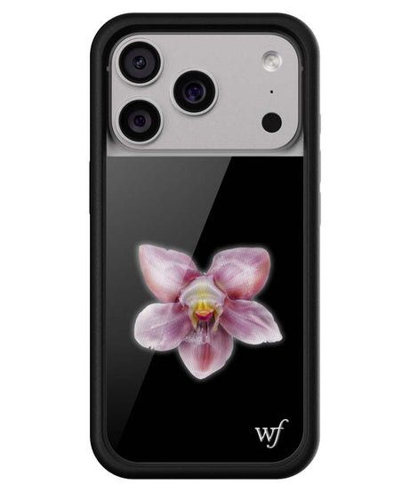Orchid | Black iPhone Case