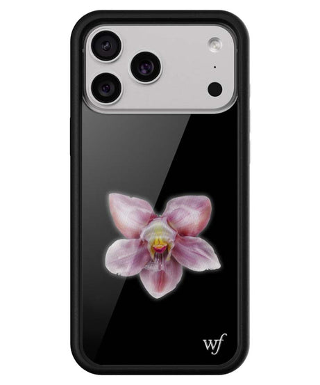 Orchid | Black iPhone Case