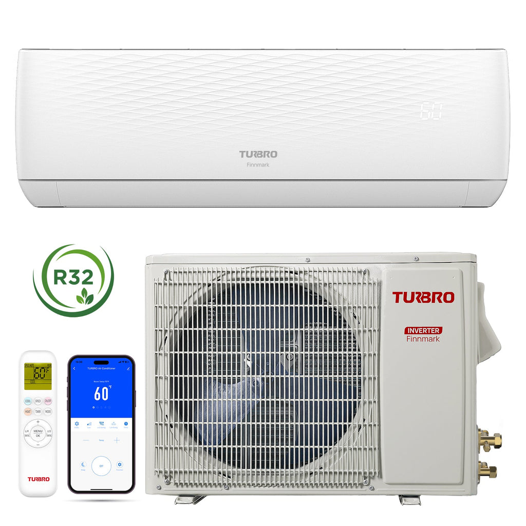 (Open Box) Finnmark Single Zone Mini Split AC (R32)