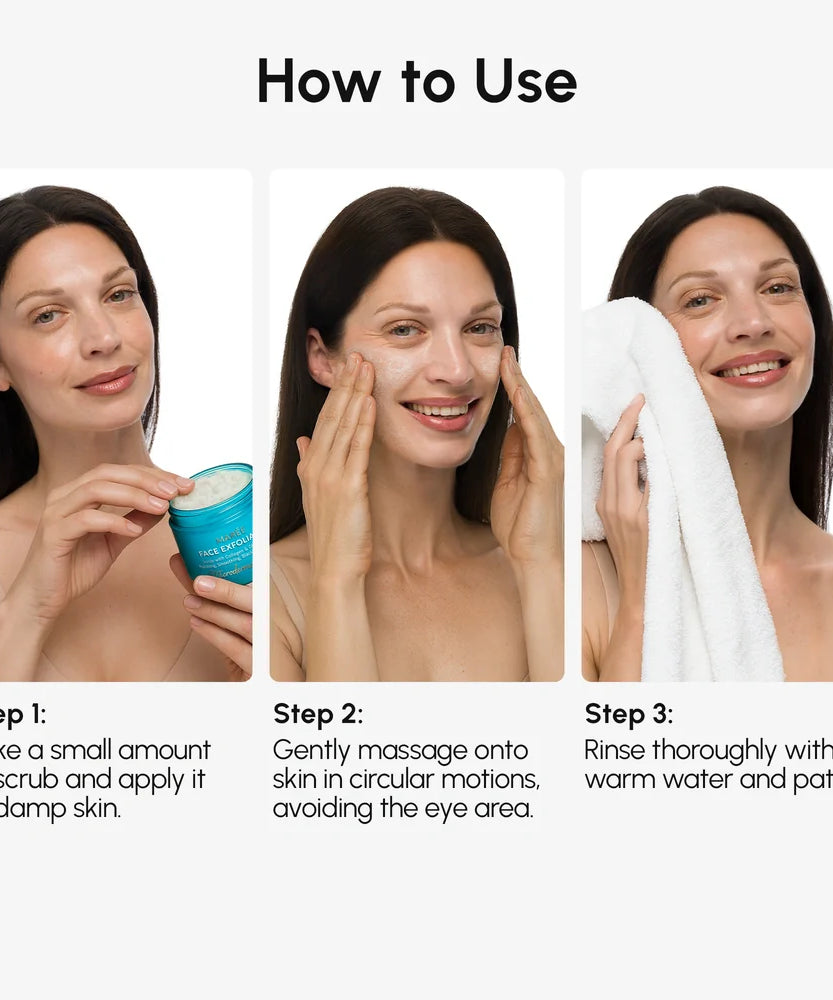 Face Polishing Scrub & Exfoliator
