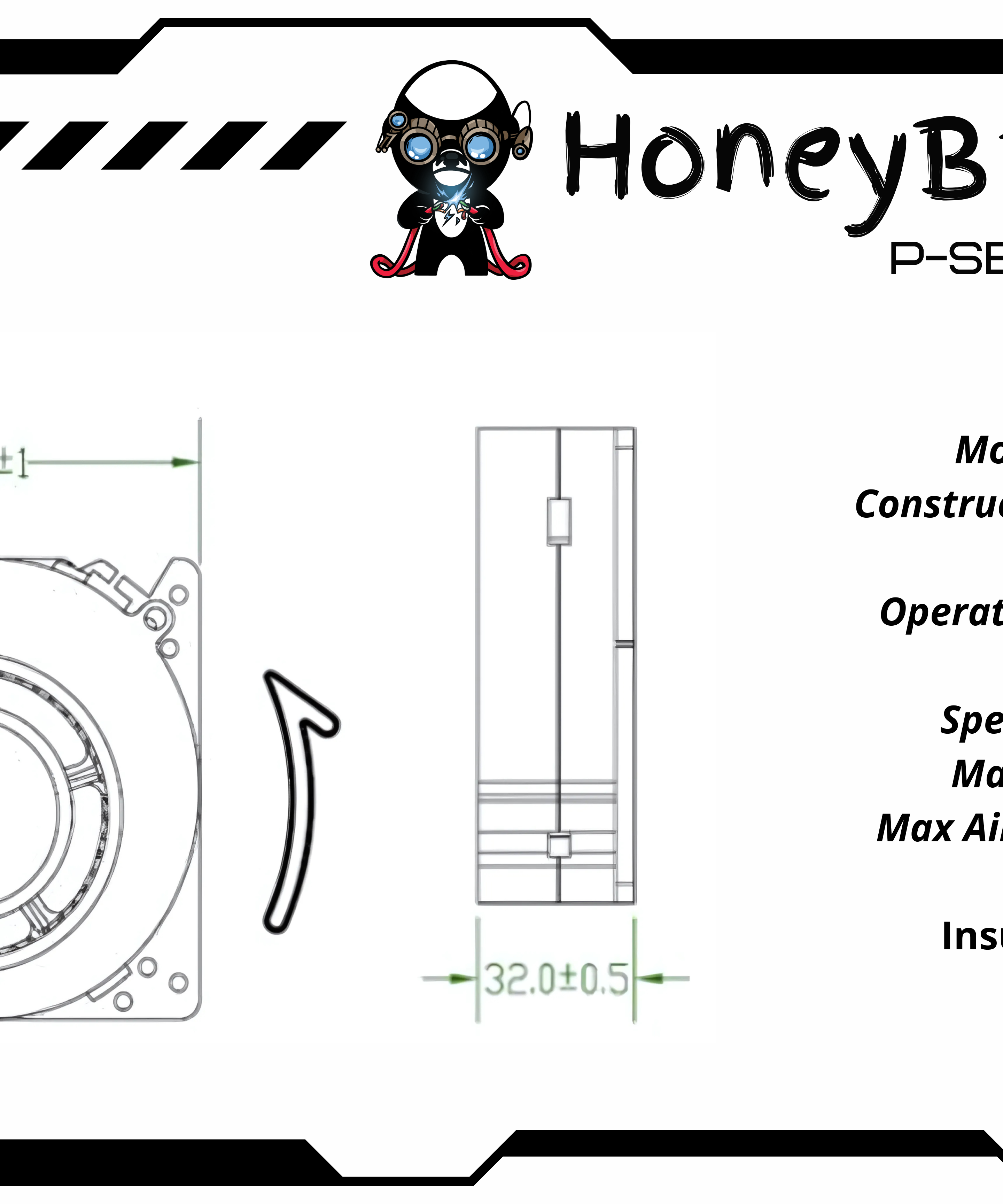HoneyBadger Performance 12032 Blower Fan