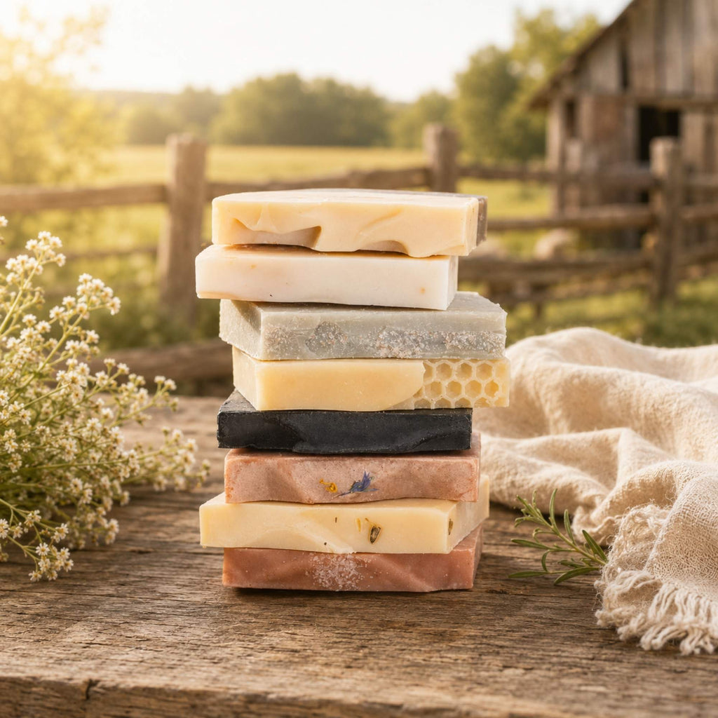 Farmhouse Artisan Goat Milk & Tallow Soap Sampler