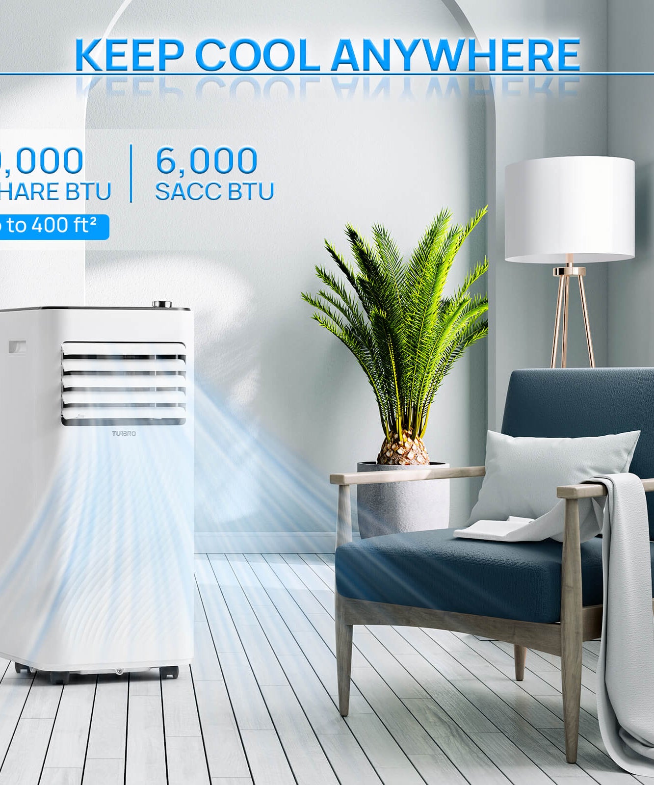Finnmark 10,000 BTU Portable Air Conditioner